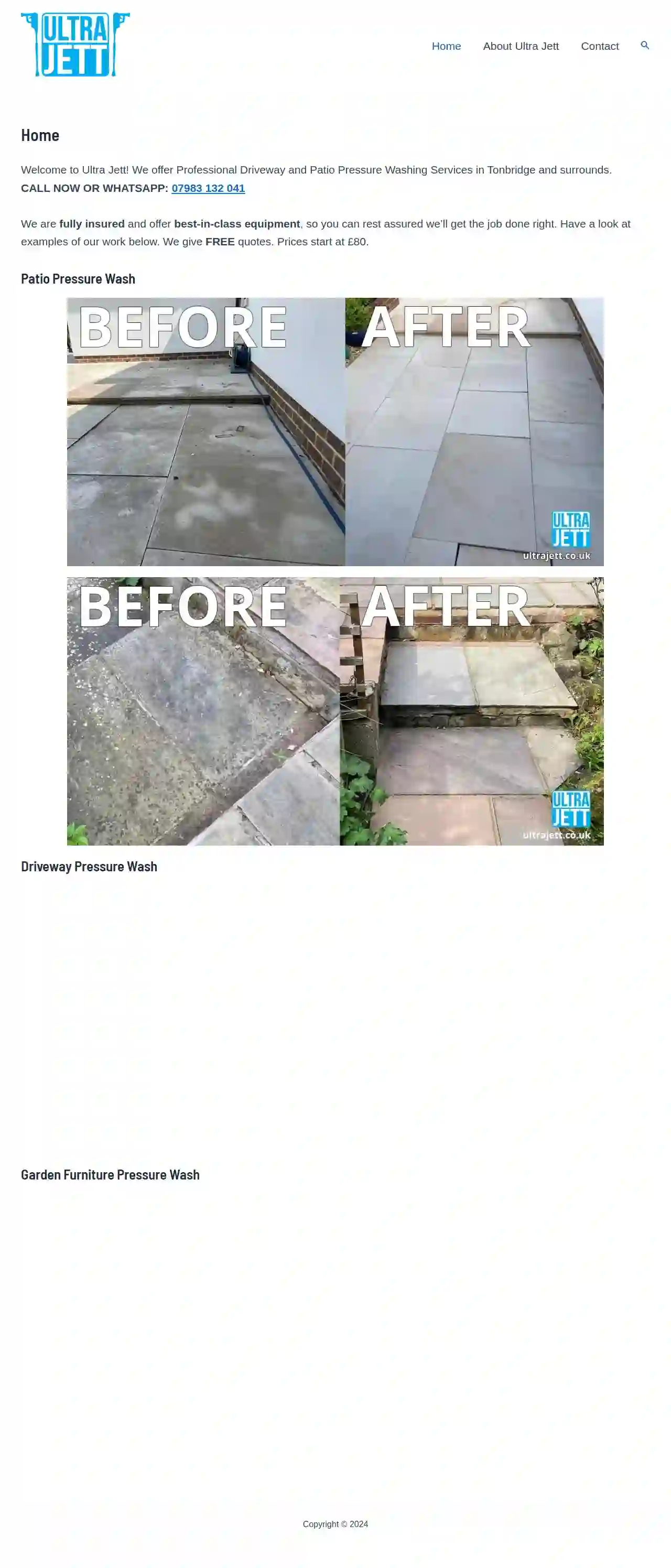 Ultra Jett Pressure Washing Services