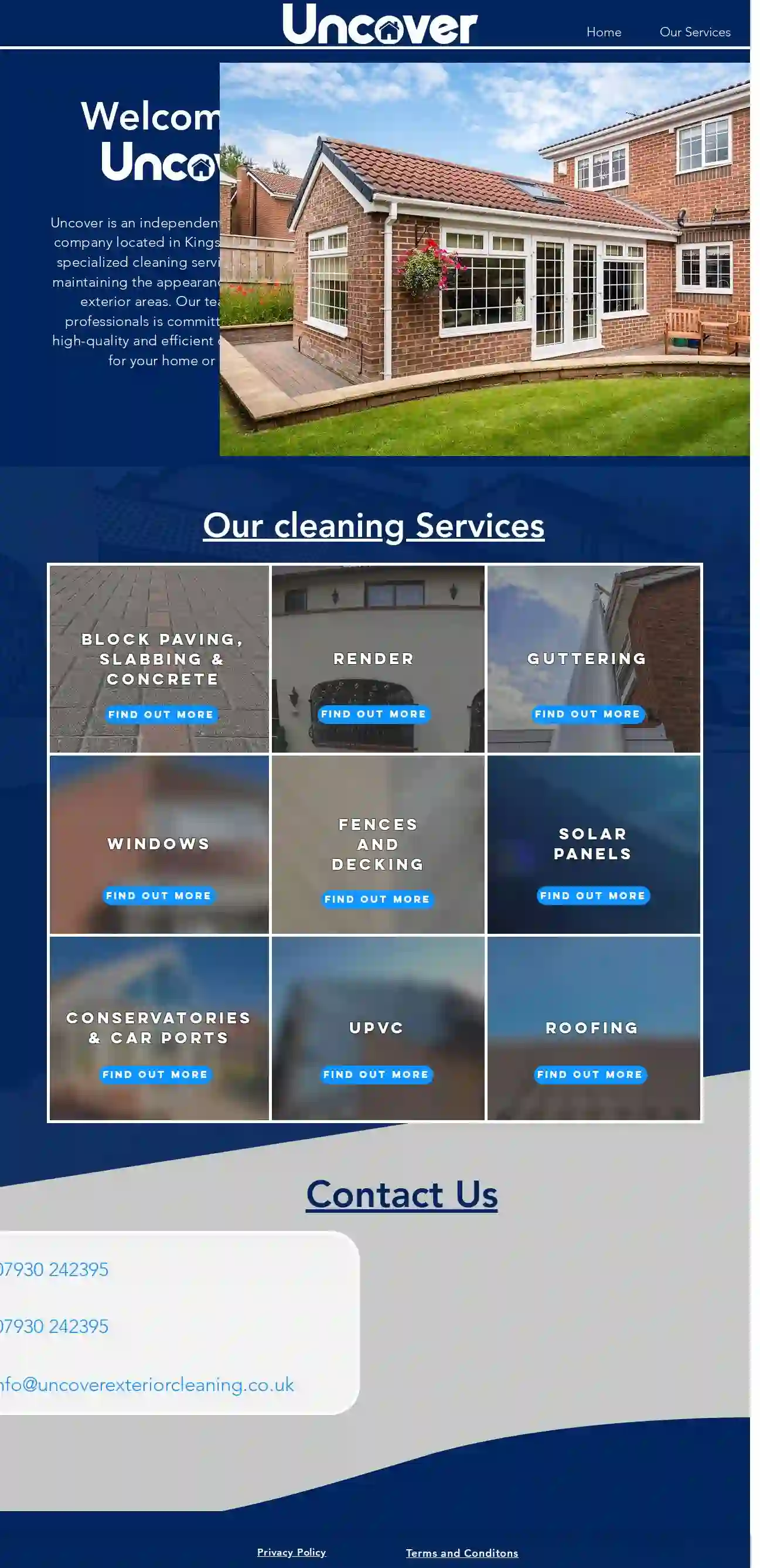 Uncover Exterior Cleaning