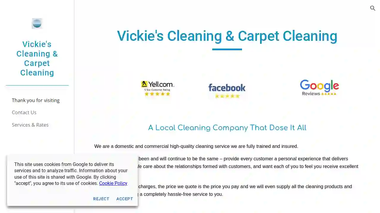 Vickie's Cleaning & Carpet Cleaning