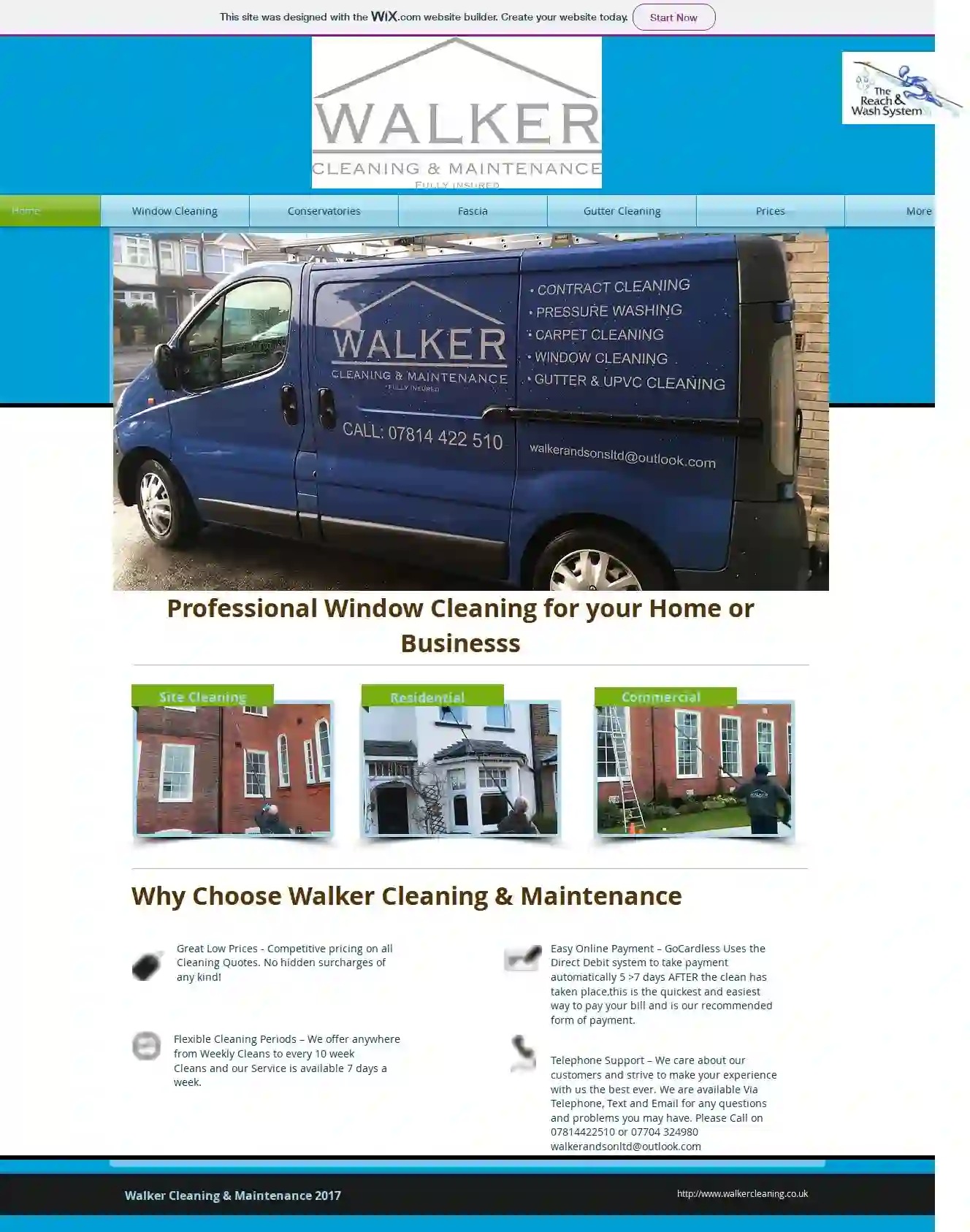 Walker Cleaning & Maintenance