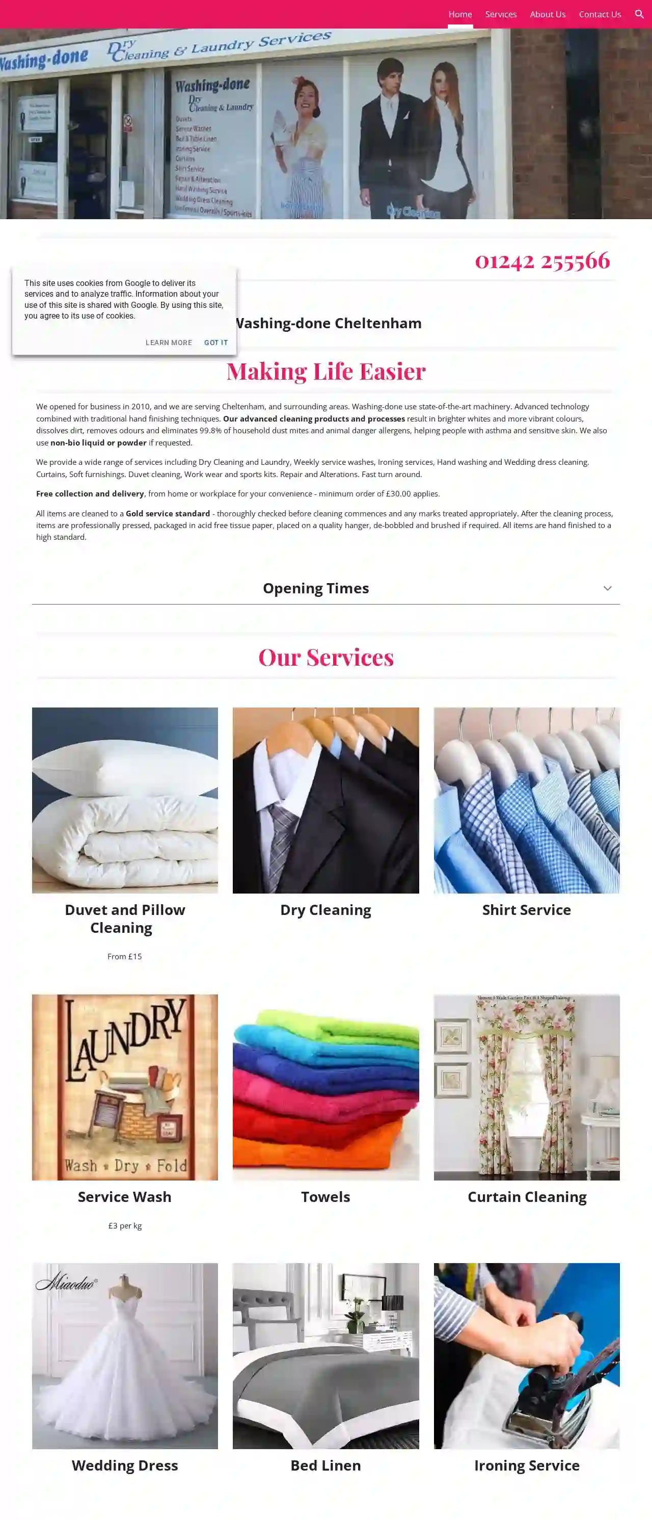 Washing-done Dry Cleaning & Laundry Services