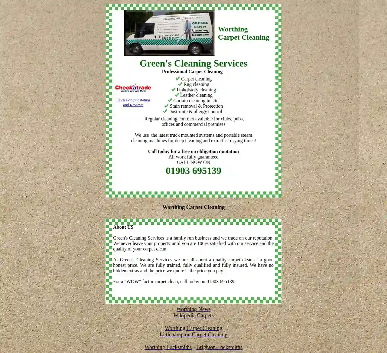 Green's Carpet Cleaning