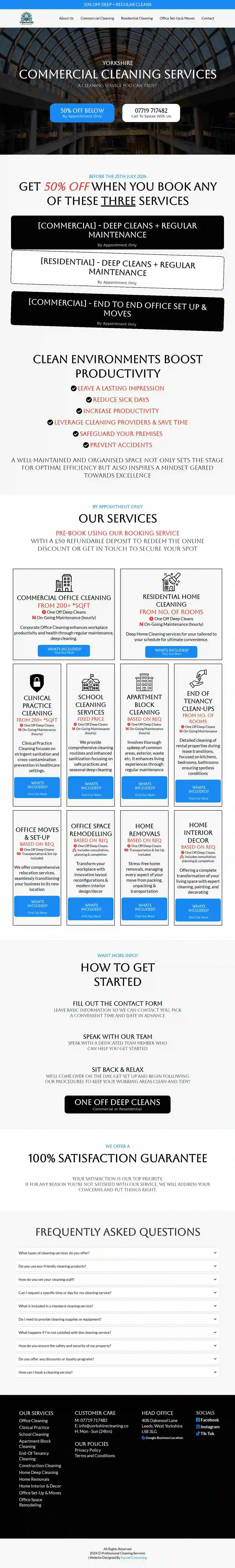 Yorkshire Cleaning Services