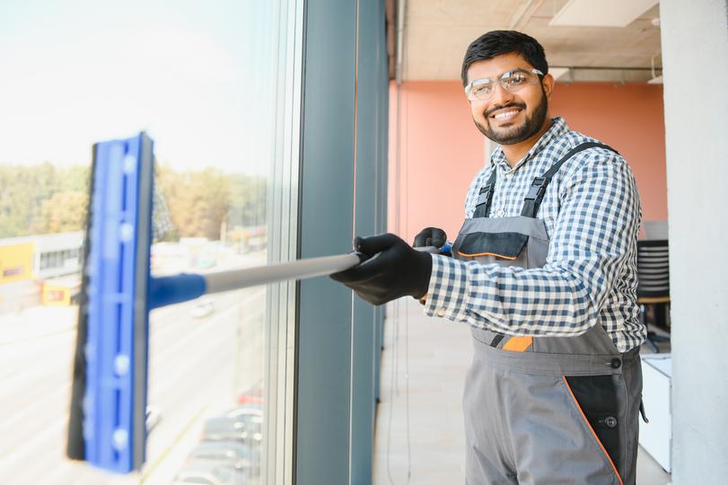 Professional window cleaning