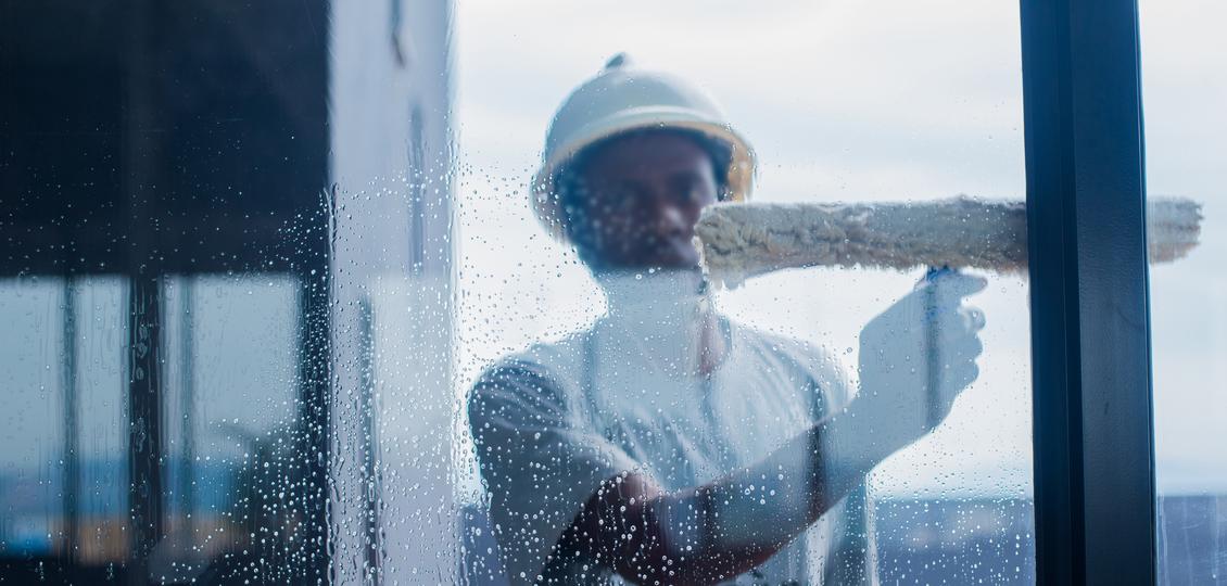 Professional window cleaning