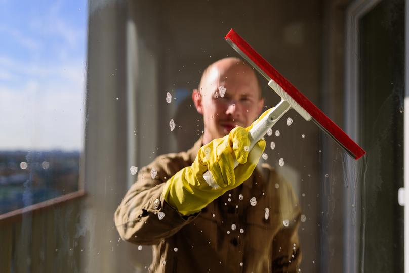 Professional window cleaning